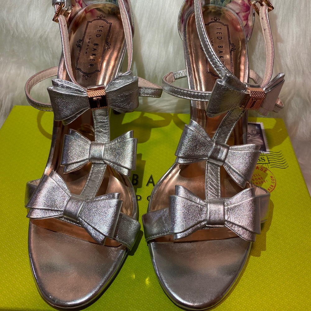 Ted Baker Appolini Bow Stiletto Sandal - Picture 5 of 8